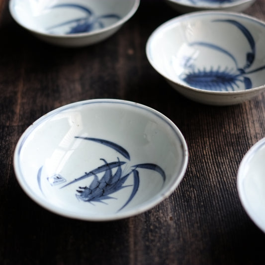 青花 古染付 新渡染付 – 逢季荘