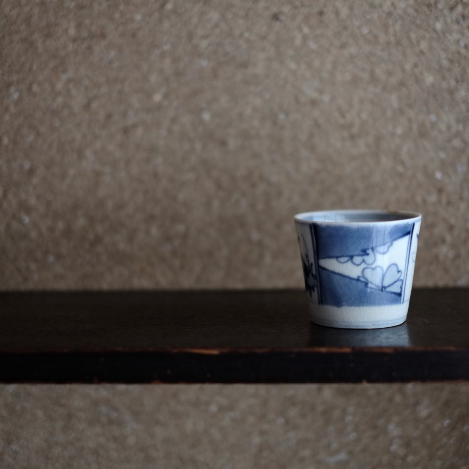 瀬戸太白手 描き分け楓花文 蕎麦猪口 （江戸後期） – 逢季荘