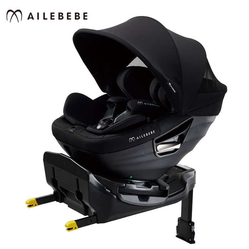 チャイルドシート エールベベ・クルット6i グランス ブラック ISOFIX