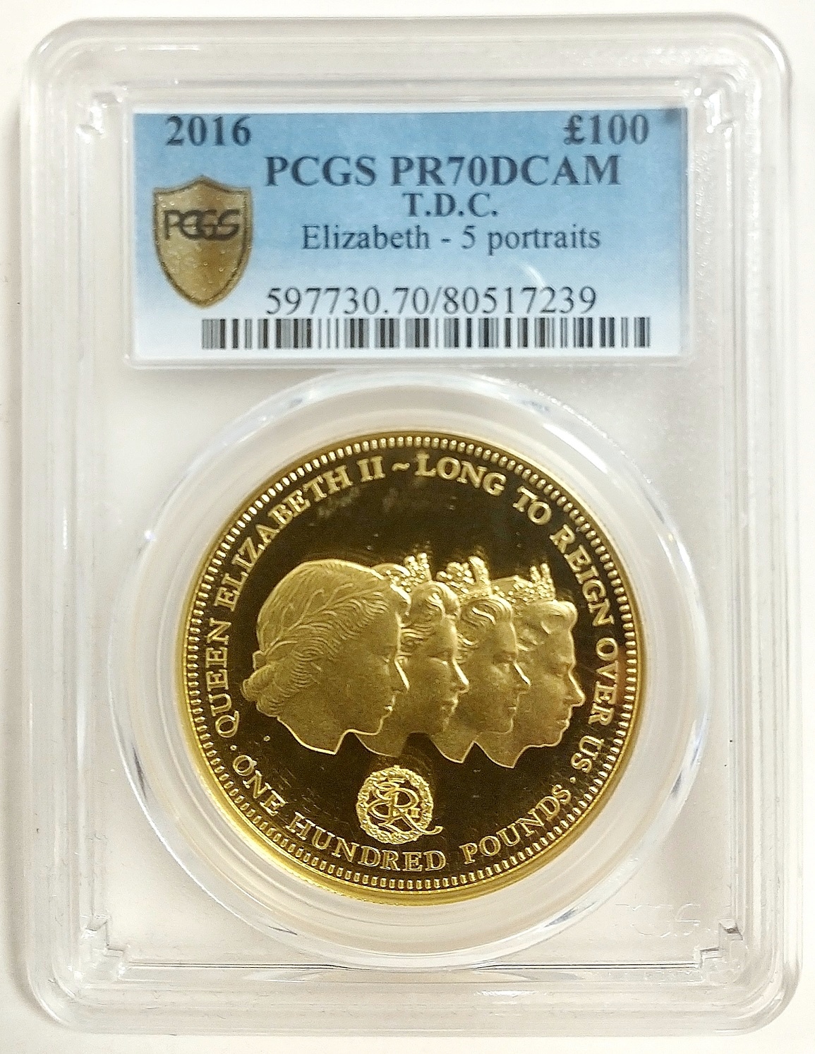 希少❗1ポンド硬貨（最後の円形）2016年 NGC MS67 DPL 希少❗1ポンド