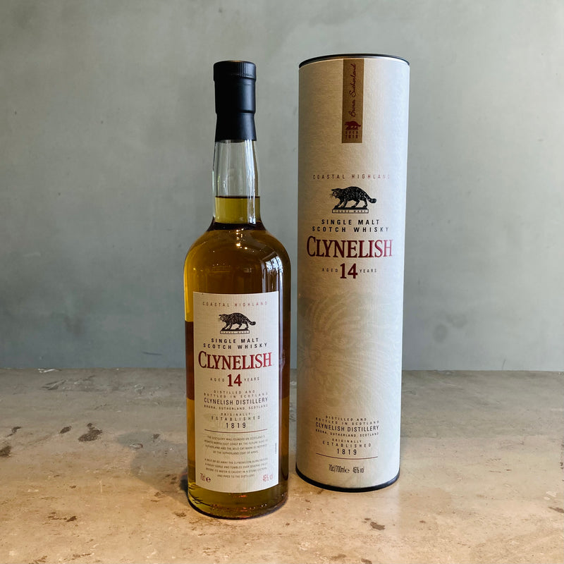 CLYNELISH AGED 14 YEARS-クライヌリッシュ 14年- – & SPIRITS