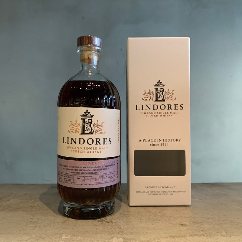 LINDORES SINGLE MALT THE EXCLUSIVE CASK-リンドーズ シングルモルト