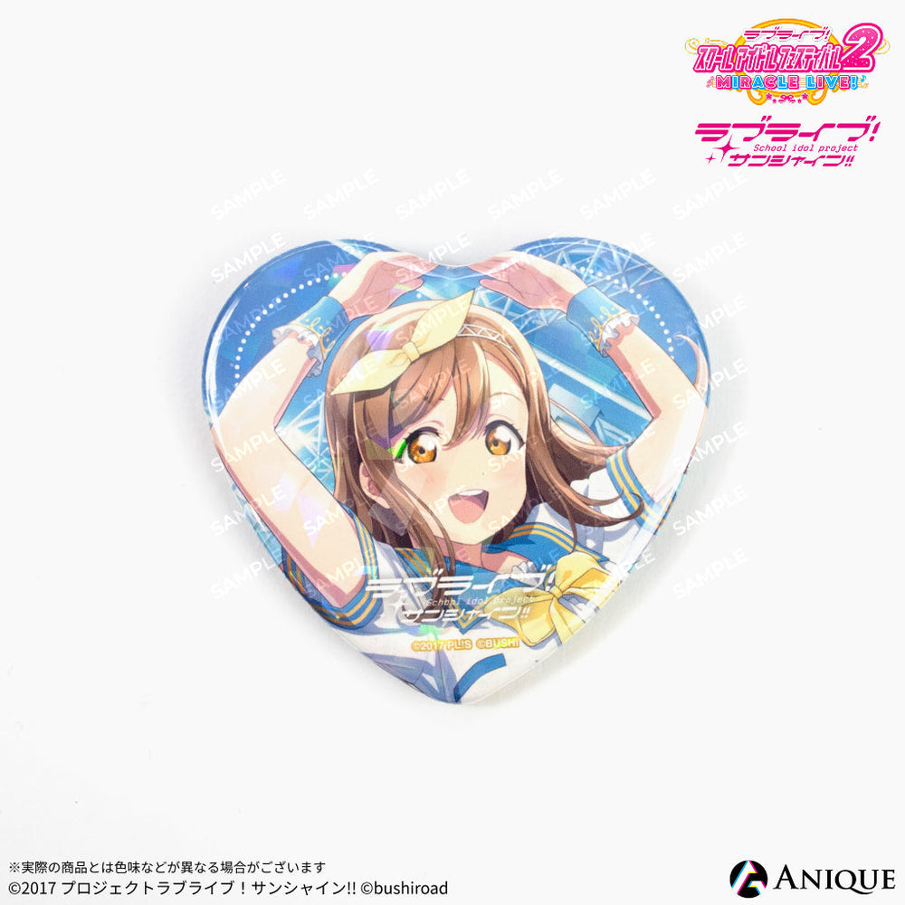 桜内梨子 なんどだって約束缶バッジ70個 桜内梨子 なんどだって約束