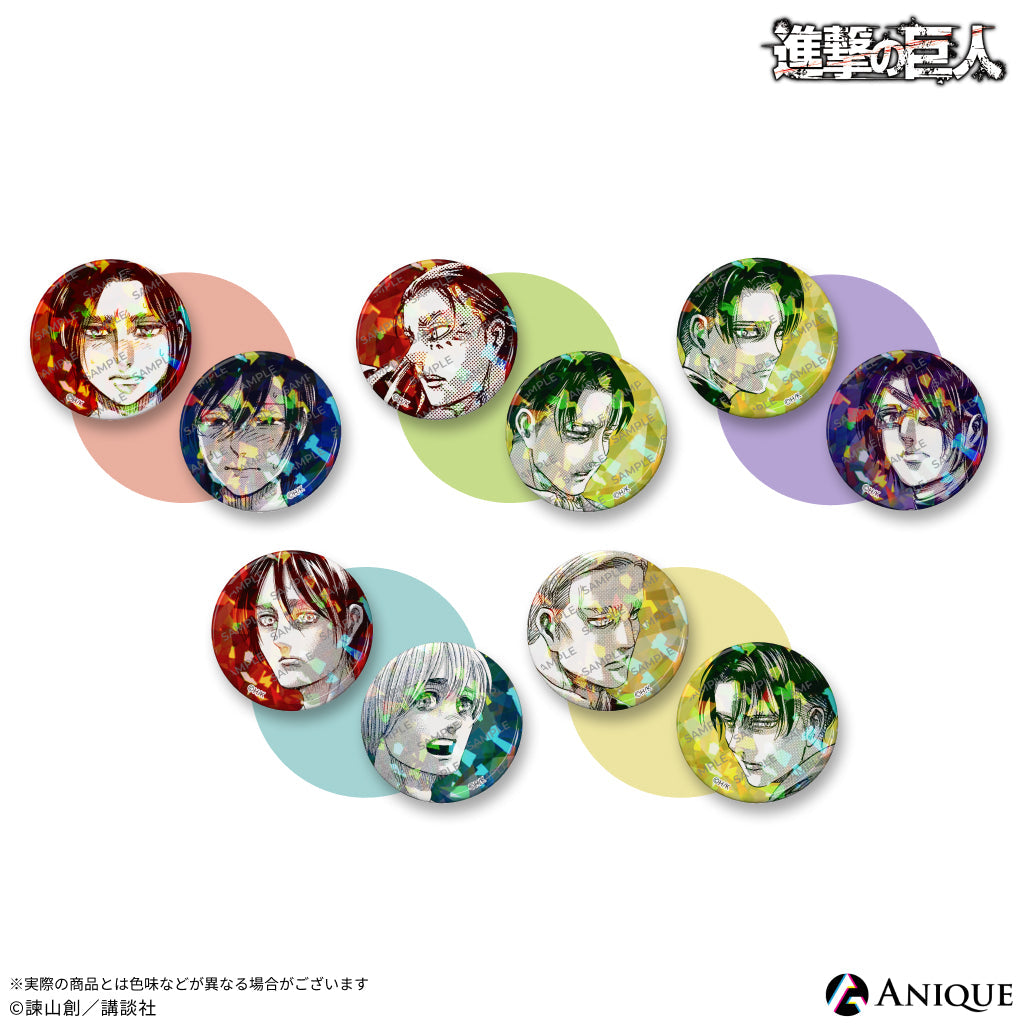 進撃の巨人 スターフライヤー ハンジ 缶バッジ まとめ売り 72個セット