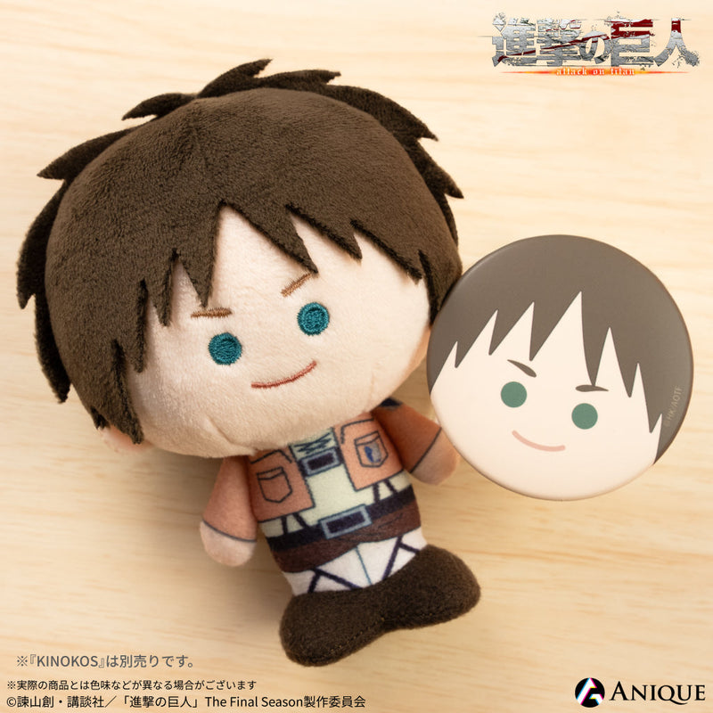 進撃の巨人 リヴァイ 缶バッジ あにまるっこ ぬいぐるみ まとめ売り あ