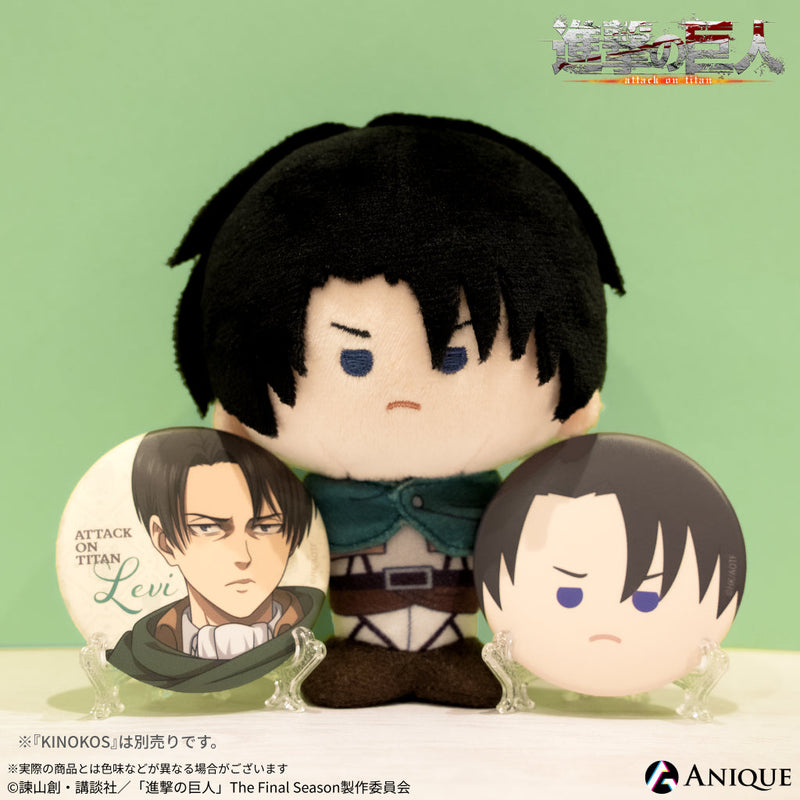 進撃の巨人 リヴァイ 缶バッジ past and future 進撃の巨人 リヴァイ