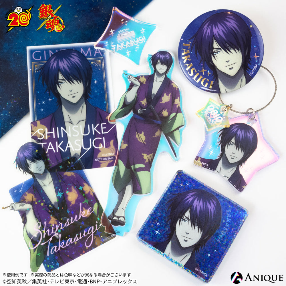 銀魂 J-WORLD 過去篇 坂田銀時 高杉晋助 缶バッジ アクリルスタンド