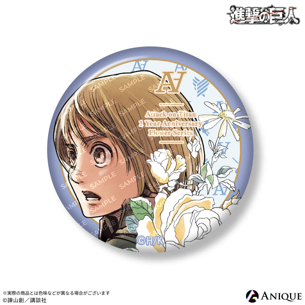 進撃の巨人 キラキラ缶バッジ エレン ミカサ アルミン 文スト アクスタ