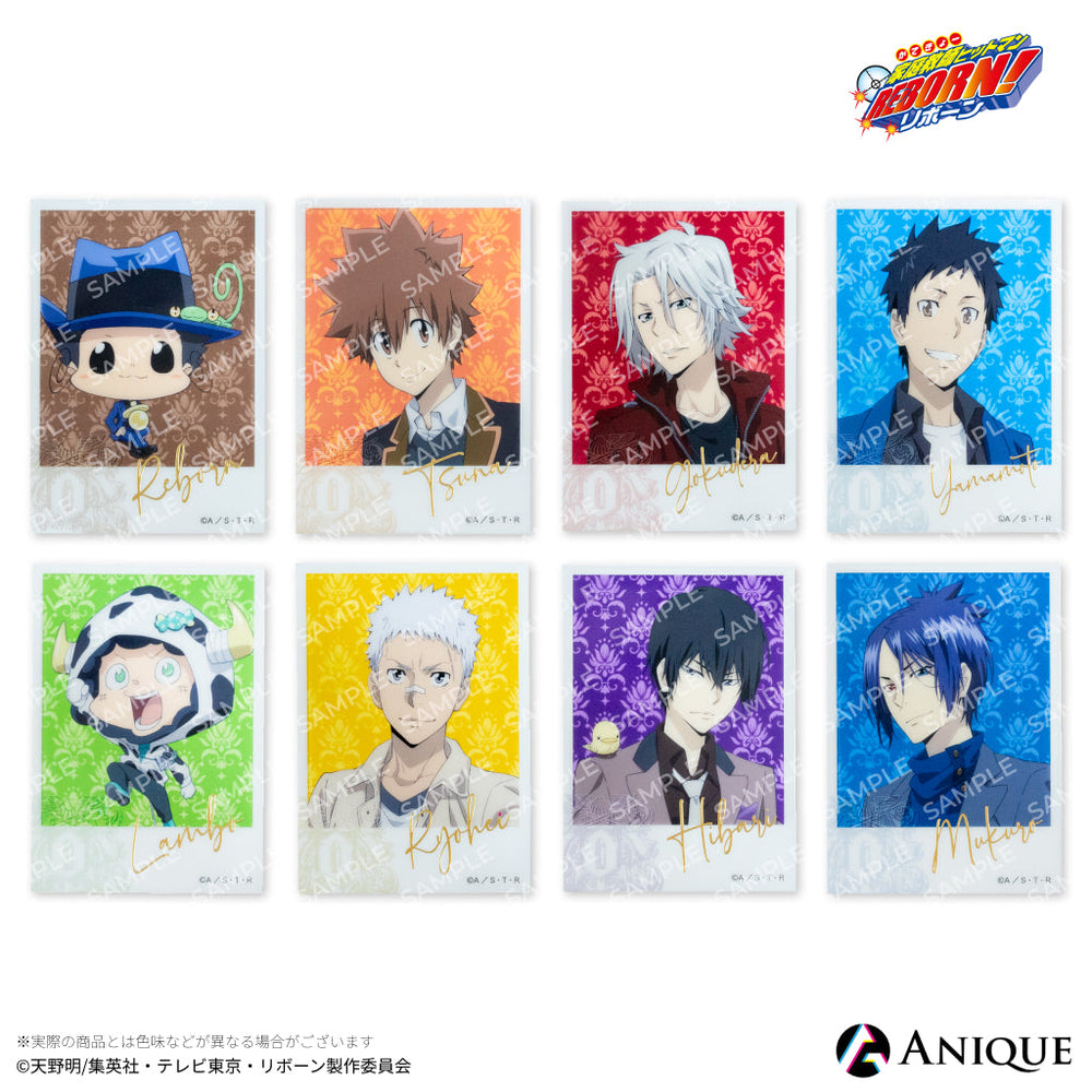 家庭教師ヒットマンREBORN CCG サイン 6枚セット 家庭教師ヒットマン