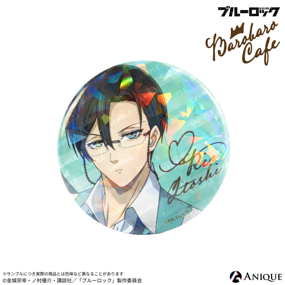 ブルーロック 海外限定 缶バッジ レリーフ メタル 缶バッジ ブルー