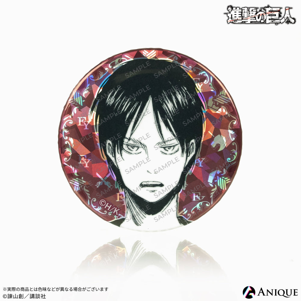 リヴァイ 缶バッジ 10個セット カラオケの鉄人コラボ Amazon.co.jp