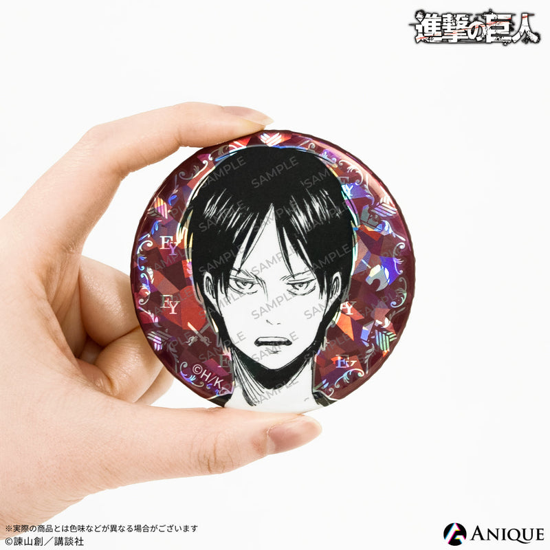 進撃の巨人 エレン 缶バッジ WIT STUDIO 描き下ろし ビッグ缶バッジ