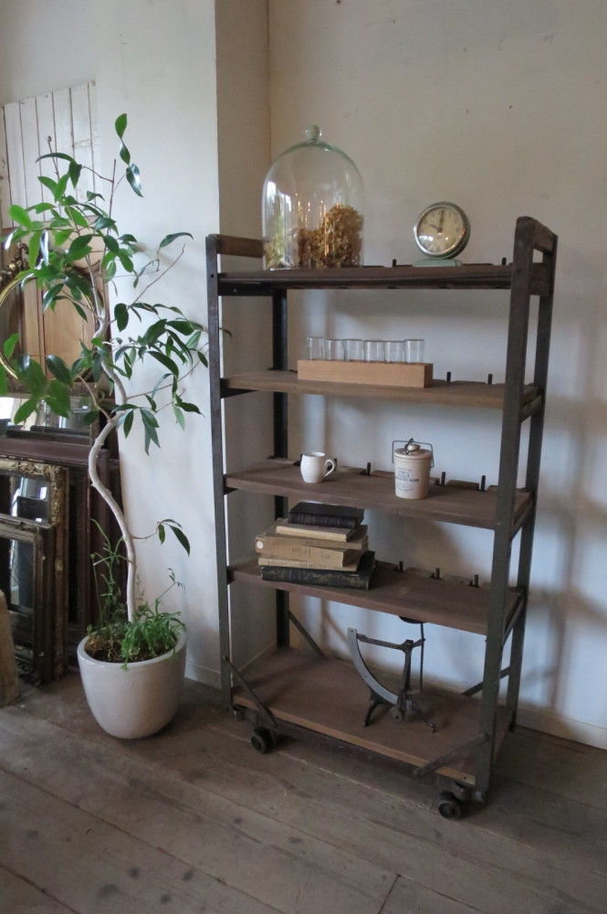 か6】70 フランスアンティーク ナポレオンシェルフ 棚 か6】70