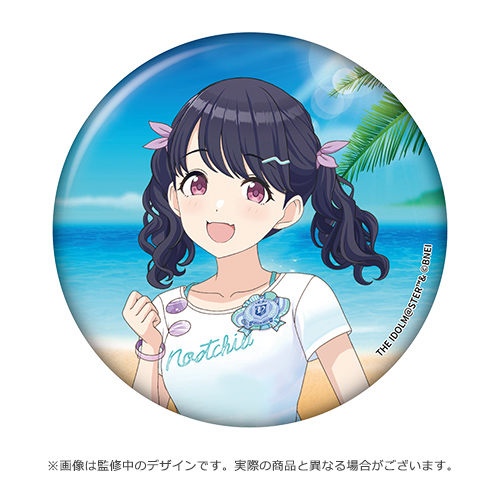 大崎甜花 Over the prism 公式φ75mmオーロラ缶バッジ 大崎甜花 Over the