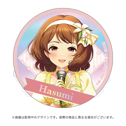 アイドルマスター シンデレラガールズ 公式オーロラ缶バッジ 長富蓮実