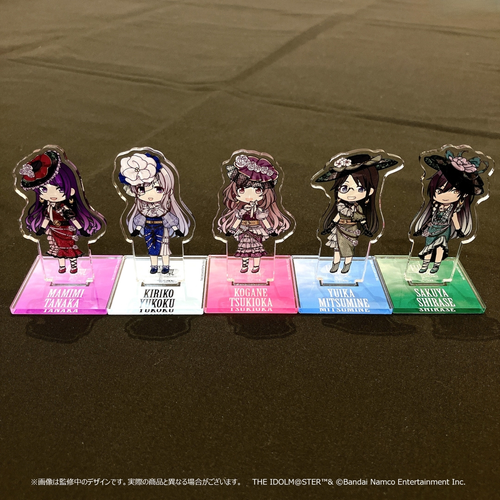 日清 炎メシ アイドルマスターシャイニーカラーズ コラボアクリル