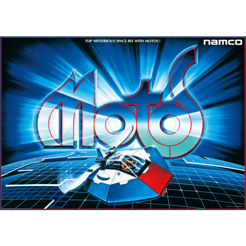 NAMCO MUSEUM OF ART 復刻ナムコレジェンダリーポスターシリーズ モトス 01
