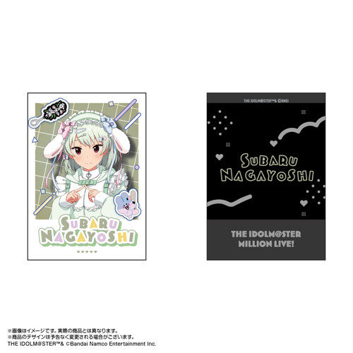 アイドルマスター ミリオンライブ！ インスタントフォト風カード 秋葉