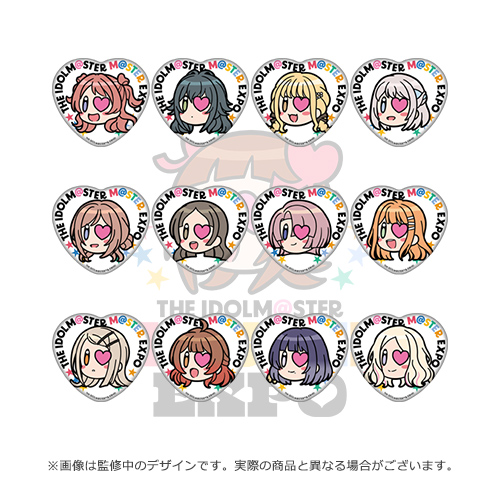 THE IDOLM@STER M@STER EXPO 公式「ぽっ」トレーディングハート缶