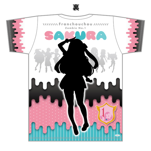 ゾンビランドサガ ZKフルカラーTシャツ 源 さくら