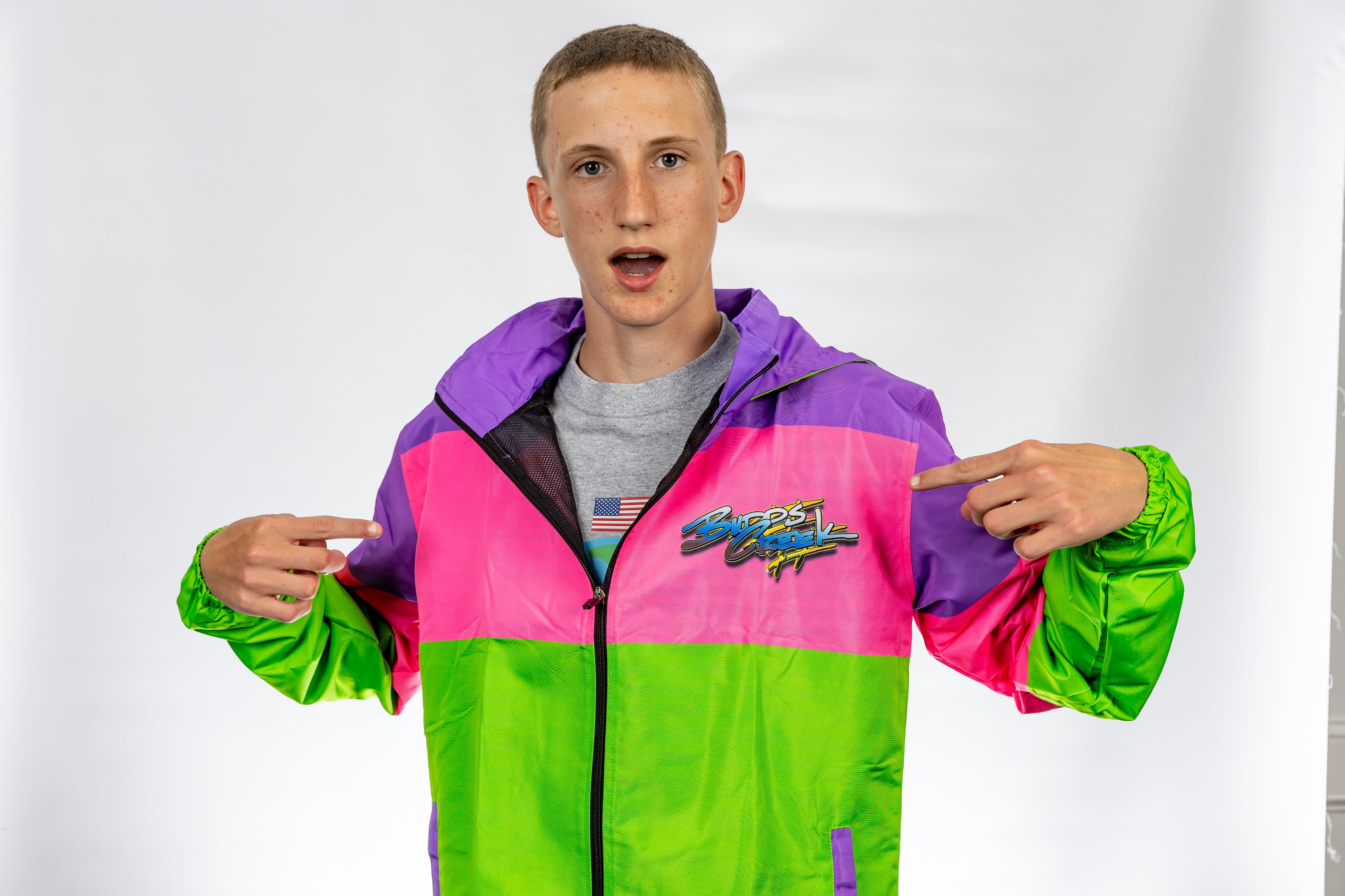 ミュージシャン buddix Side Line Logo Track Jacket XL buddix Side