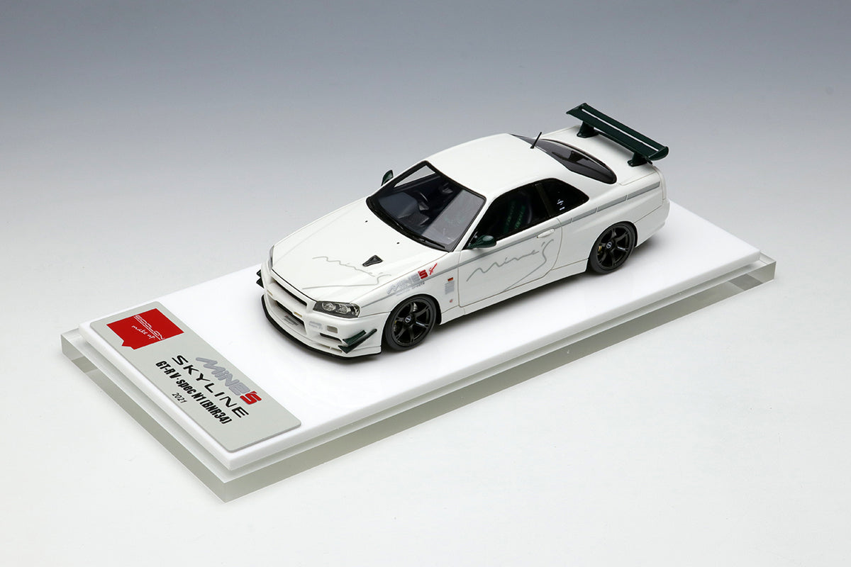 1/43 MINE'S R34 Demo Car – builtbylegends