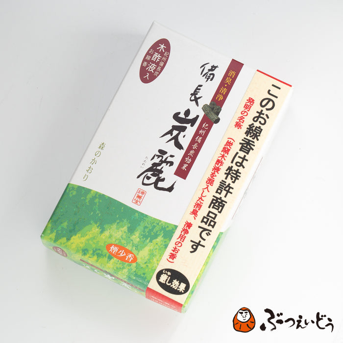 お香 線香 備長炭麗 森のかおり ミニ — 仏壇・仏具専門店 ぶつえいどう