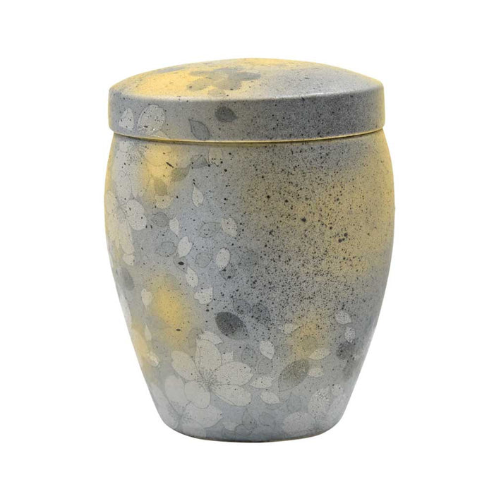 手元供養 骨壷 瀬戸焼 墨金彩 骨壺 2.3寸 3寸 4寸 5寸 6寸 7寸