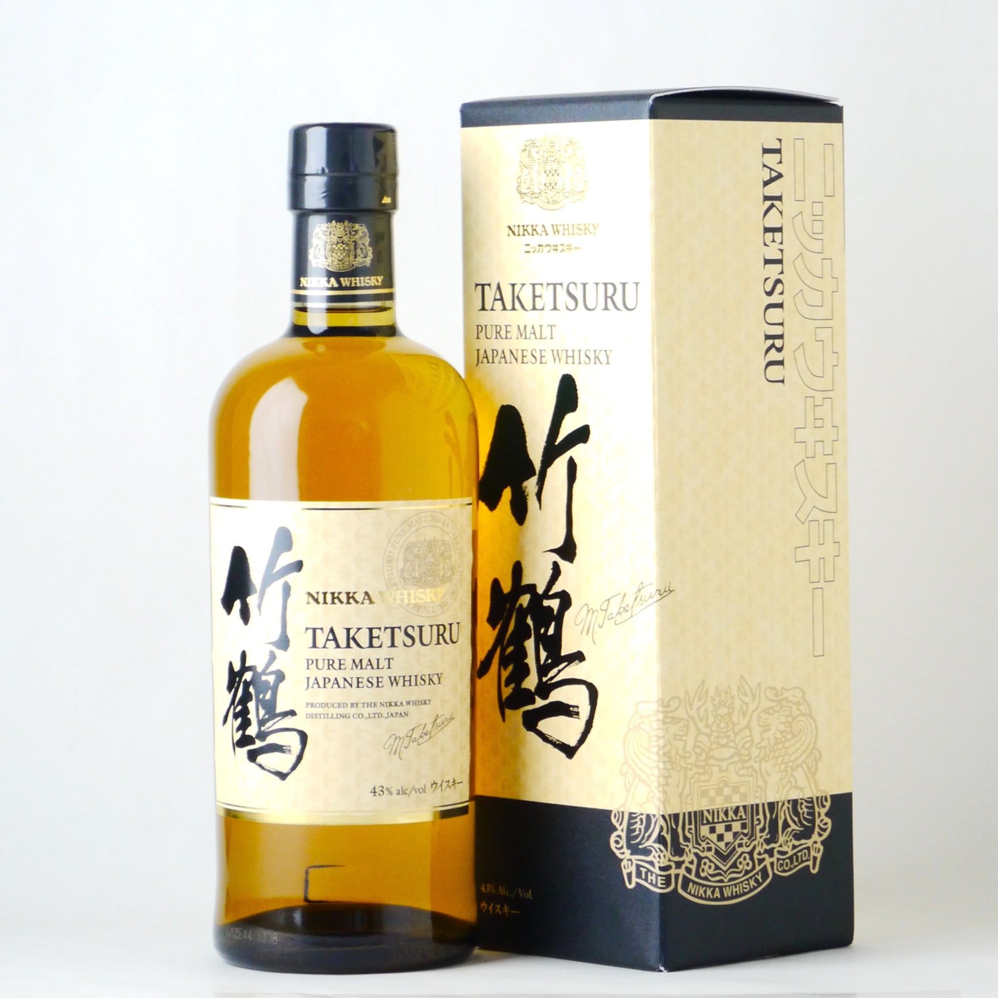 お一人様2本まで】ニッカ 竹鶴 ピュアモルト【カートン入り