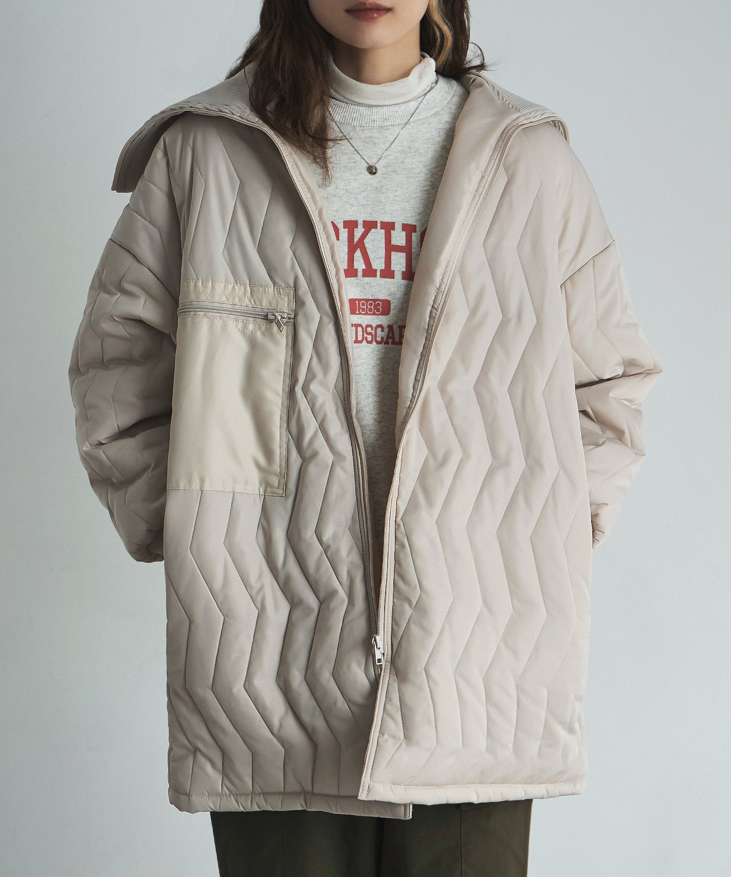 ドイツ軍USED風キルティングジャケット｜コート・ジャケット - etoll.