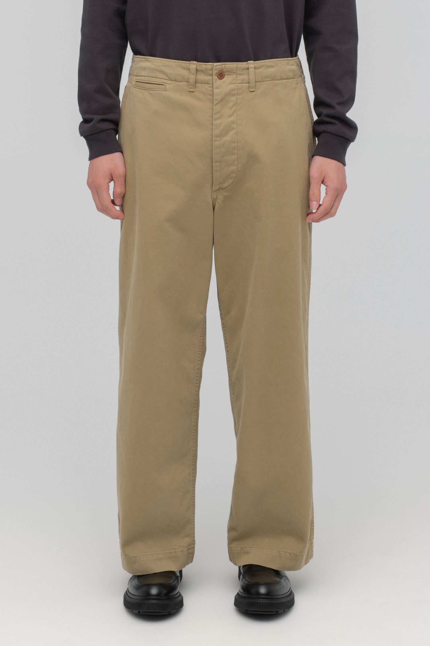 Weapon Chino Cloth Pants (45khaki / Stone Wash) – CIOTA Online Shop