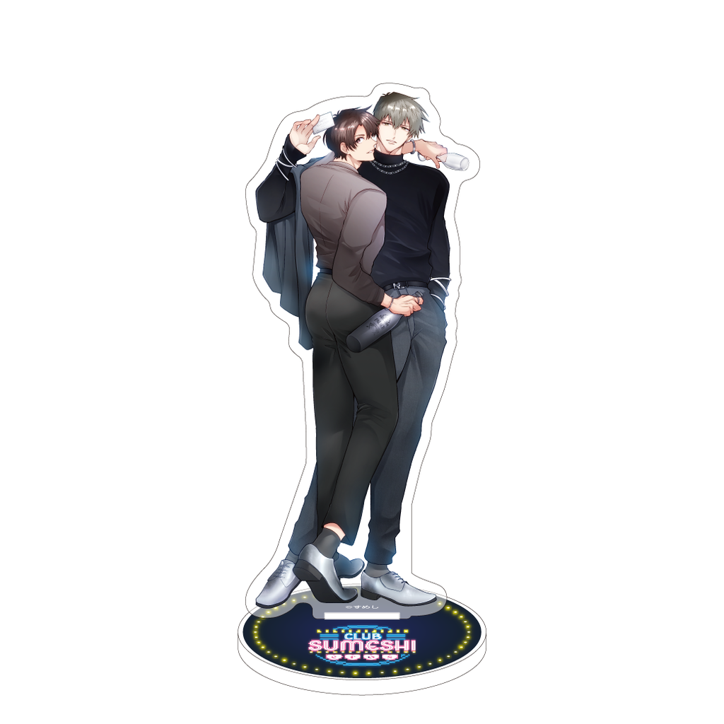 リーマンラブホ男子会 くじメイト アクスタ 缶バッジ アクリルプレート