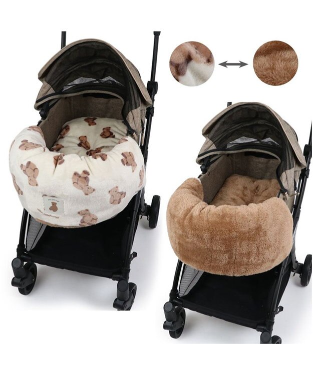 ペットパラダイス くまちゃん 遠赤外線 ボア カート用クッション / PET