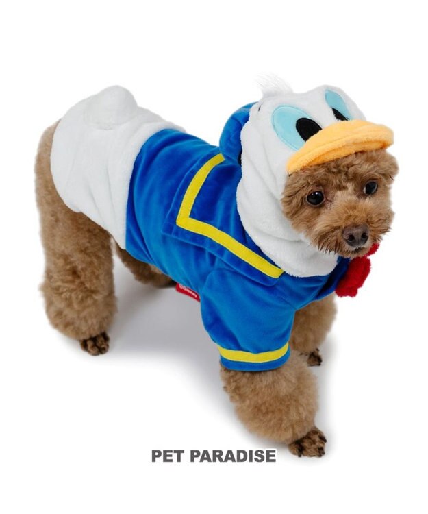 ディズニー ドナルドダック なりきり パーカー 小型犬 / PET PARADISE