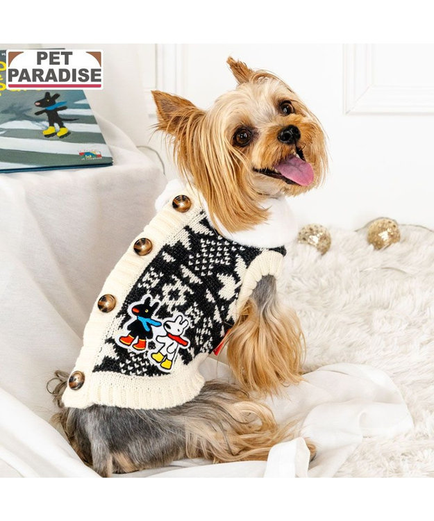 リサとガスパール 背中開きニット 小型犬 / PET PARADISE | 【通販