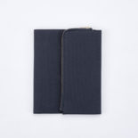 isshoni. ペンケース付手帳ノートカバー帆布 B6 ブルー N1880 | 2026