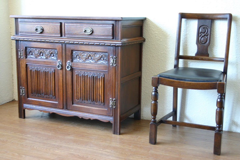 オールドチャームOld Charm ミニサイドボード｜アンティーク家具・照明