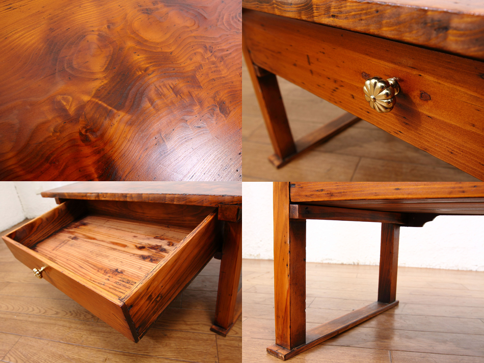 和骨董WA-COTTOO Jスタイル 文机FUZUKUE 楓(かえで) スモール 寺子屋