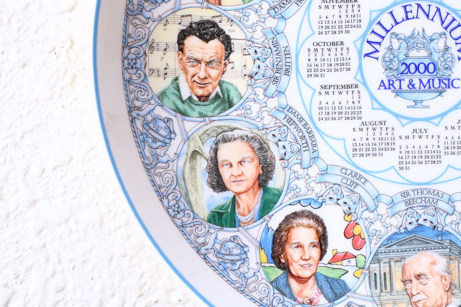 ウェッジウッドWEDGWOOD ミレニアム 2000 ART&MUSIC カレンダー