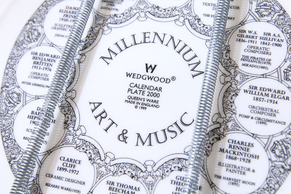 ウェッジウッドWEDGWOOD ミレニアム 2000 ART&MUSIC カレンダー