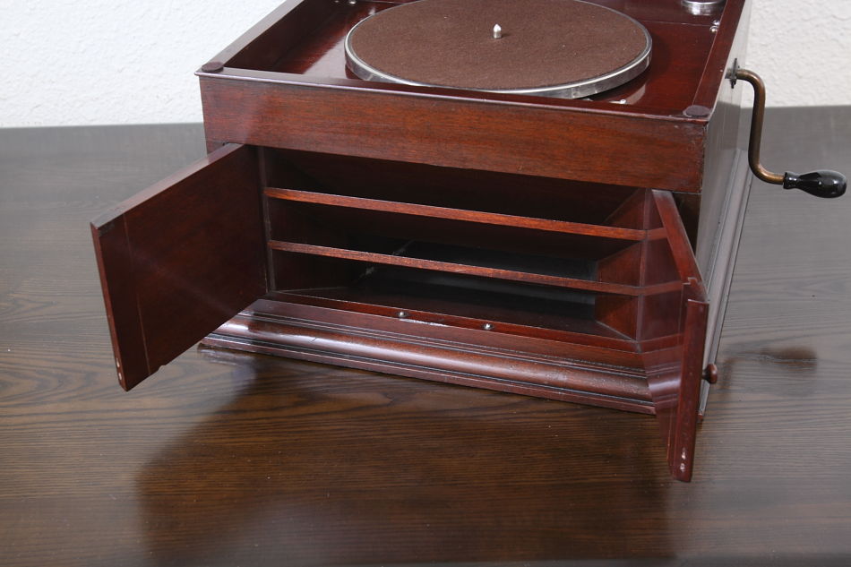 HMV マホガニーグラモフォンModel 103｜アンティーク家具・照明の専門