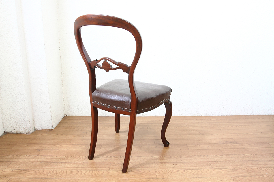 ヴィクトリアン バルーンバックチェア｜アンティーク家具・照明の専門