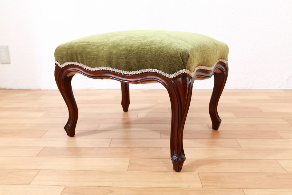 英国】 ギャラリートレー オーバル型 41cm 装飾フット 英国