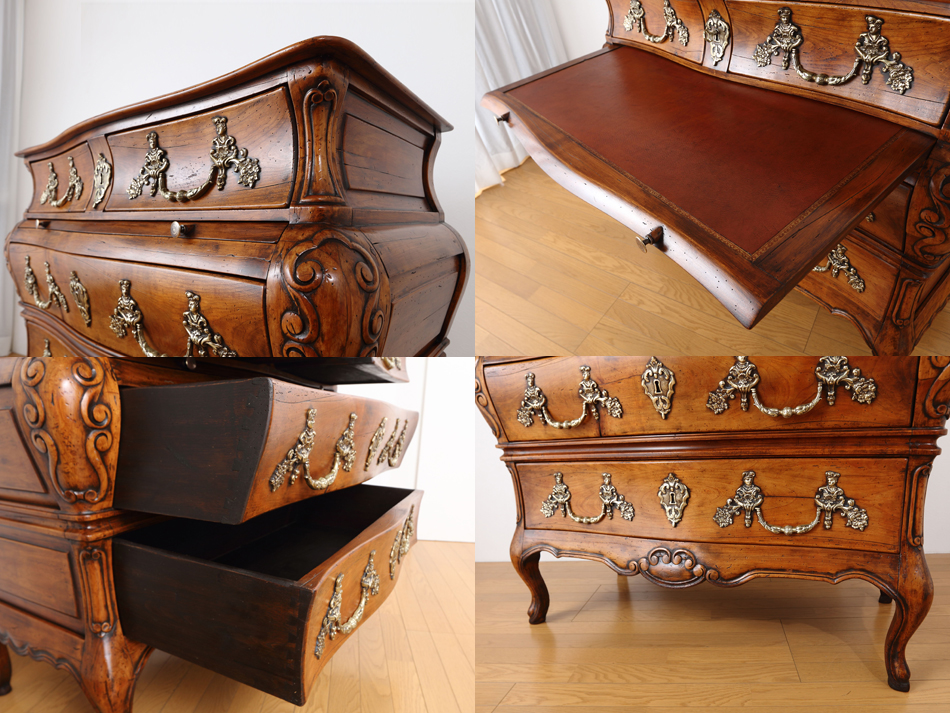 トップクオリティ オールドフレンチスタイル サーカシアウォルナット 4