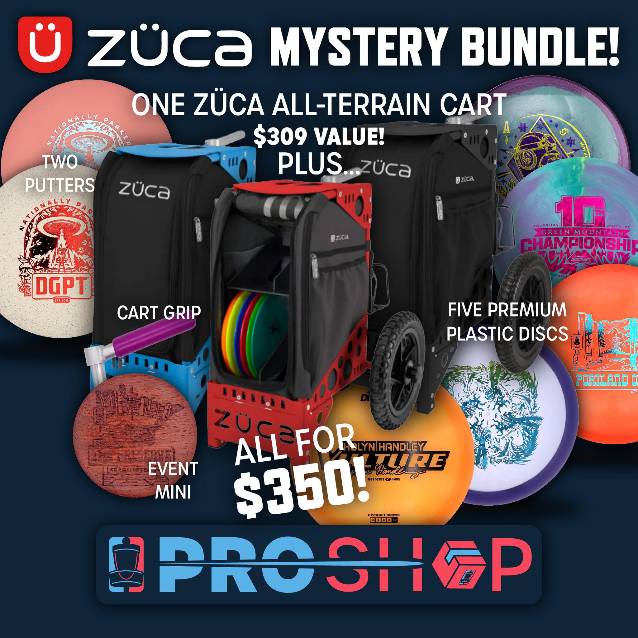 Zuca All-Terrain Premium Cart Mystery Bundle – Disc Golf Pro Tour