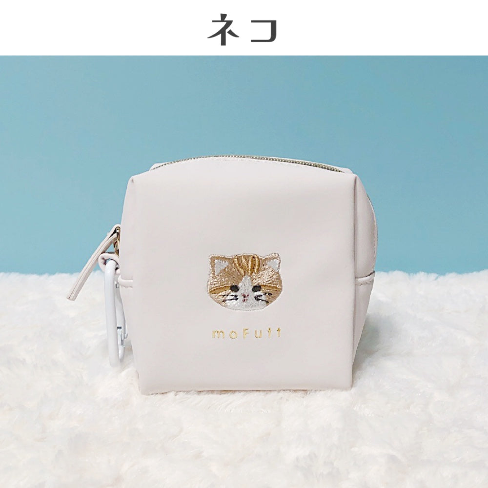 モモンガハウス（猫柄・ピンク）ラビットボア ポーチ 2100円UNKNOWN