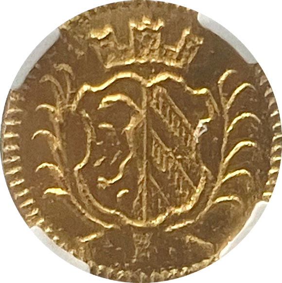 2828 外国切手 西ドイツ 1974年建国記念 紋章 小型シート エンボス加工