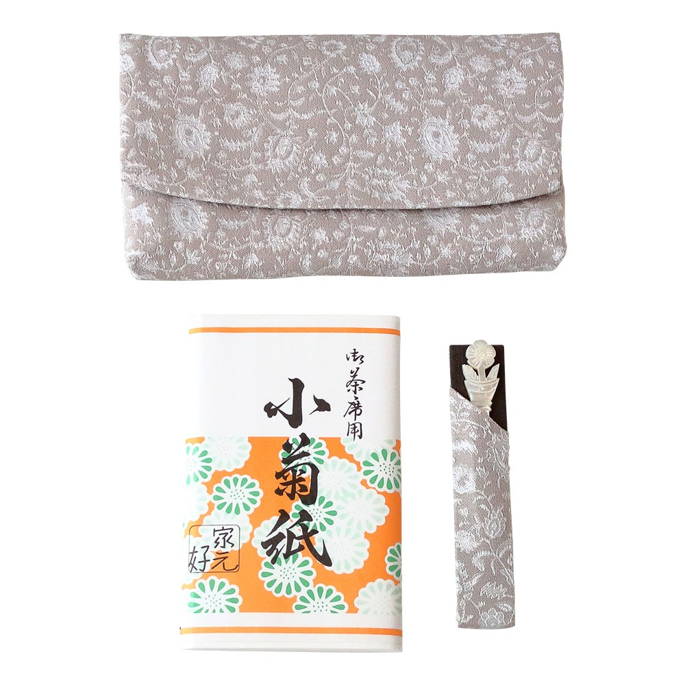 懐紙入れ4点セット グレー: インテリア・ライフスタイル | スイーツ