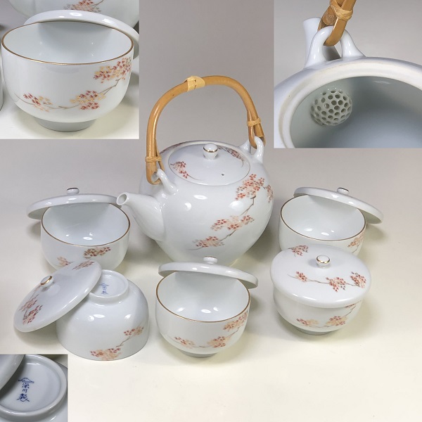 深川製磁紅葉急須蓋付湯呑セット | 和食器リサイクル通販専門店フリマート