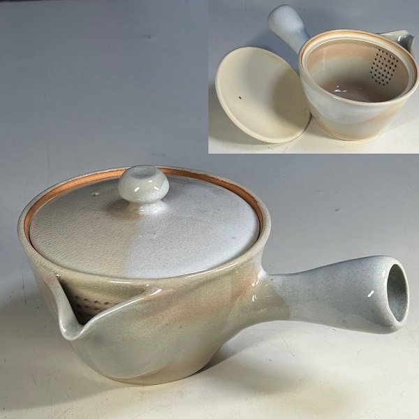 茶道具】茶碗 萩焼 廣瀬淡雅作 Y3122-89 茶道具 萩焼 天鵬山 廣瀬淡雅